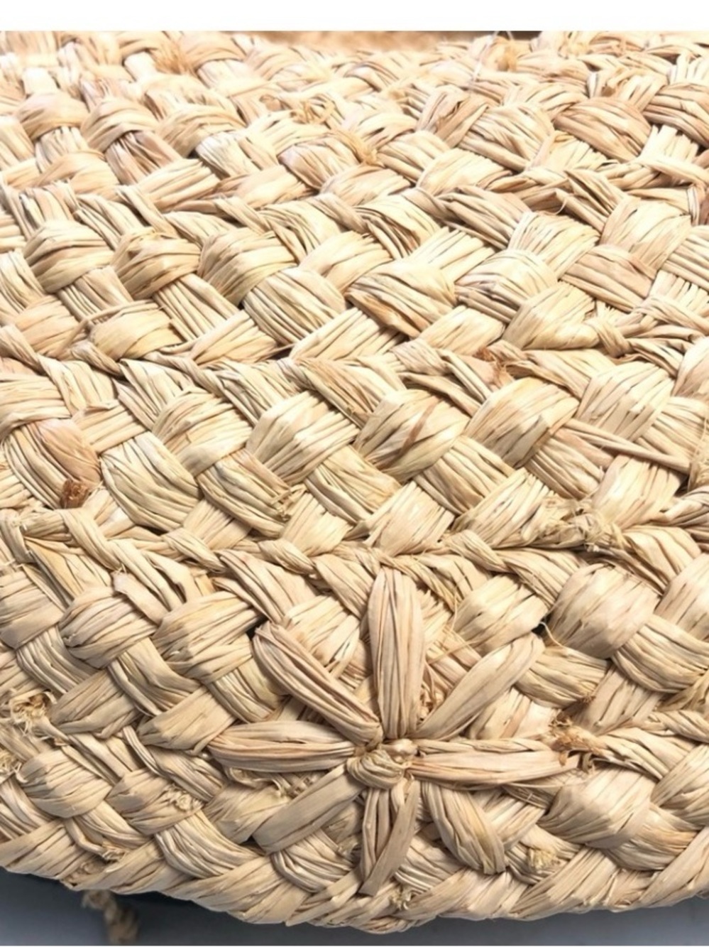 Helen Kaminski Original Classic 5 Natural Raffia Straw Hat with Black Ribbon - Picture 6 of 7